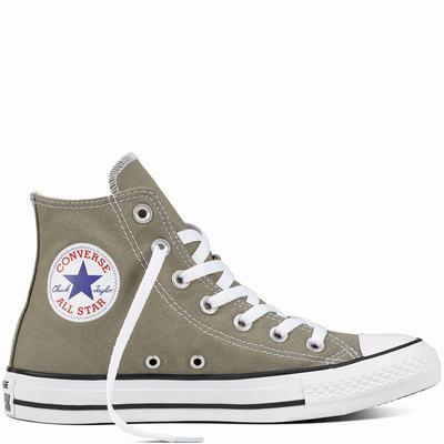 Converse Chuck Taylor All Star Classic High Tops Womens - Khaki Shoes (643CIPLK)